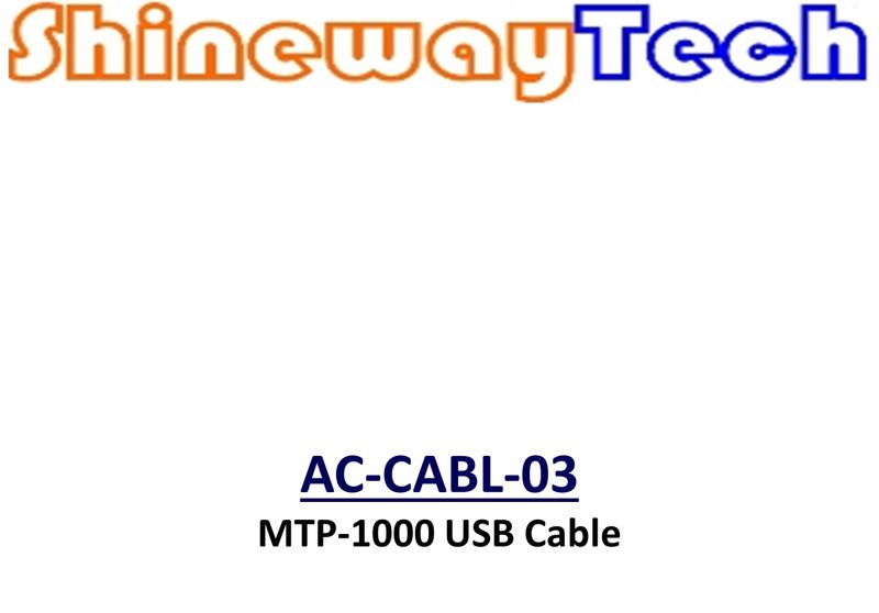 AC-CABL-03 Cable for MTP USB Port 2 to PC USB Port