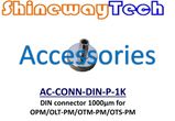 AC-CONN-DIN-P-1K, DIN Connector, for OPM Ø1000um Det'r