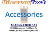 AC-CONN-E2000-P-1K, E2000 Connector, for OPM Ø1000um Det'r