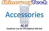 AC-EP, Earphone 1 pc, for for OTS optical talk set