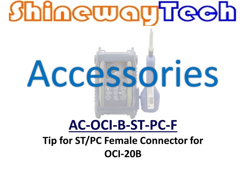 AC-OCI-B-ST-APC-F, Tip, ST APC Female, OCI-20B