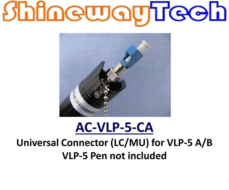 Accessory AC-VLP-5-CA, Univ. Connector LC/MU for  VLP-5