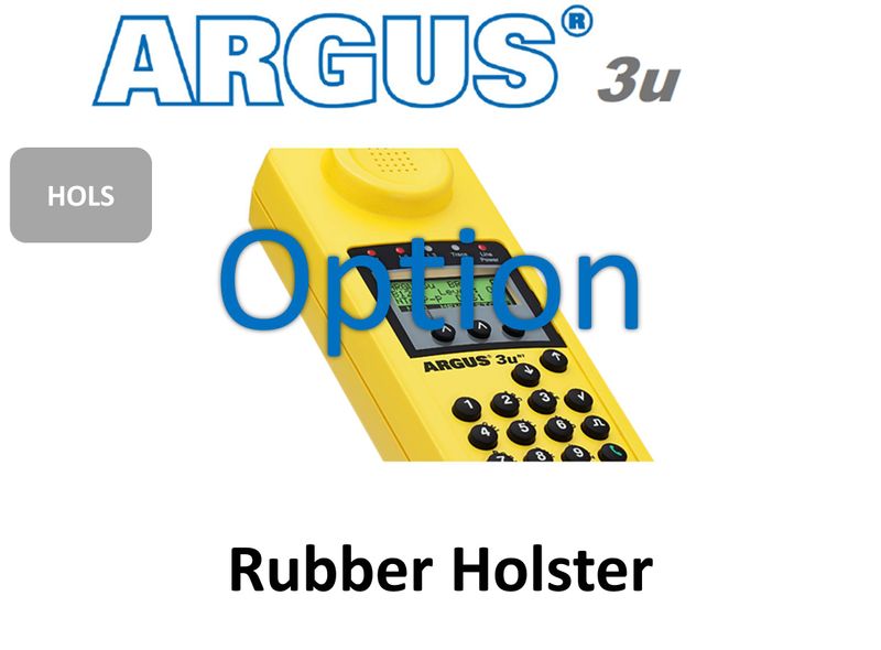 ARGUS3u Rubber Holster