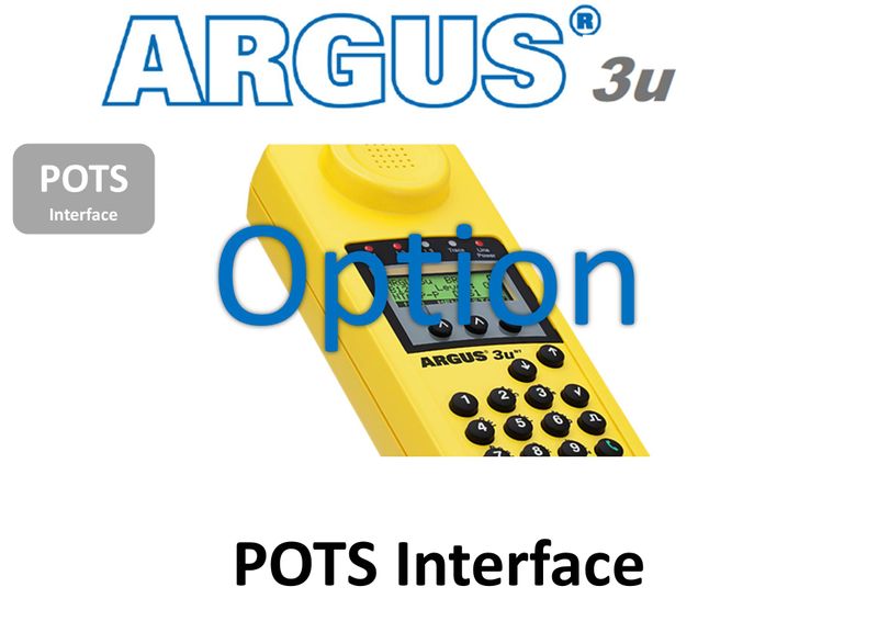 ARGUS3U Basic POTS Interface