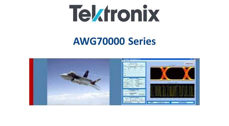 Learn more about Tektronix AWG70000 Arbitrary Waveform Generators