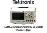 MDO3102 Mixed Domain Oscilloscope, 1GHz, 2 Analog & 16 Digital (optional) Channels, TFD LCD