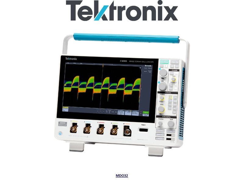 MDO32 3-BW-200 Mixed Domain Oscilloscope, 200MHz, 2 Analog & 16 Digital (optional) Channels