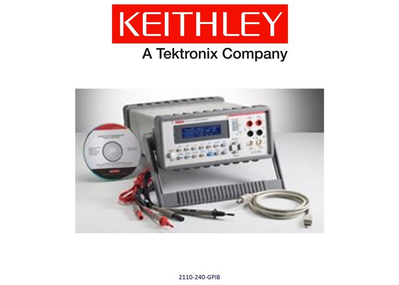 Keithley Model 2110 Digital Multimeter, 5.5 digits, with GPIB