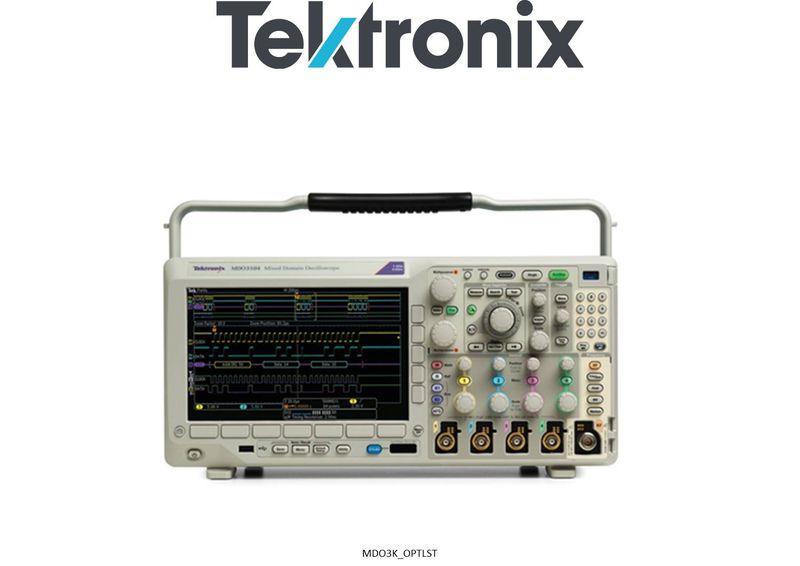 Options for MDO3000 Series oscilloscopes