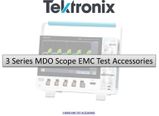 EMC Test Accessories for use with 3 Series MDO oscilloscopes