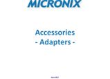 Adapters for Micronix portable spectrum analyers
