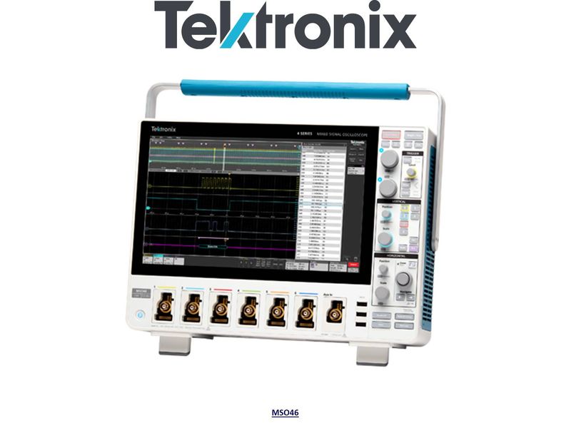 MSO46 4-BW-350 Mixed Signal Oscilloscope, 350MHz, 6 Analog & up to 48 Digital Channels