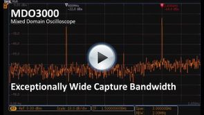 MDP3000 App Demo - Exceptionally Wide Capture Bandwidth