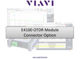 Option - LC-PC optical connector for MA2, MA3 & MP2 OTDR modules