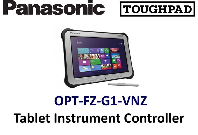 Controller for USB Spectrum Analysers, Panasonic Toughpad FZ-G1