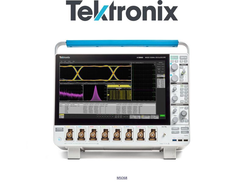 Tektronix MSO68 6-Series MSO Mixed Signal Oscilloscope, 8 analogue channels