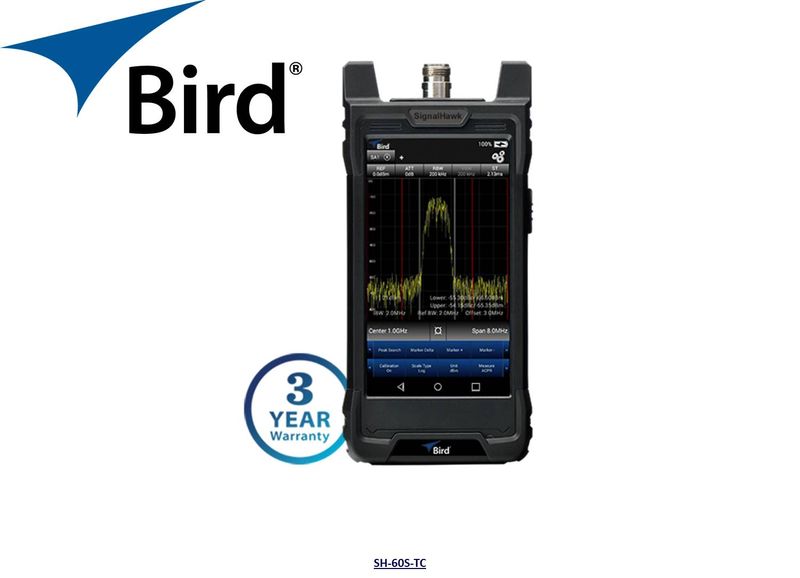 Bird SH-60S-TC SignalHawk Hand Held Spectrum Analyzer 9kHz-6.0GHz
