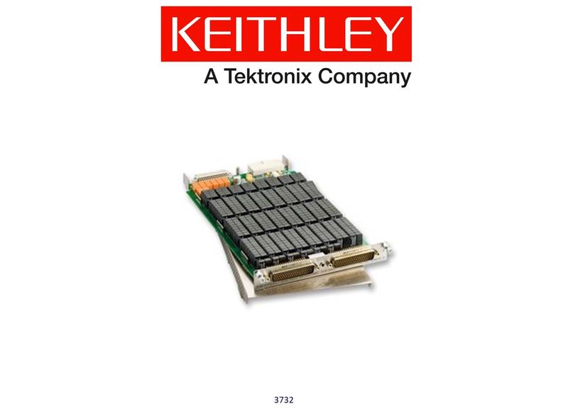 Keithley model 3732 Quad 4x28, Ultra-High Density, Reed Relay Matrix Card