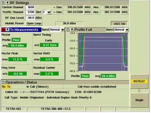 3920B TETRA MS Option - Software Key Installed