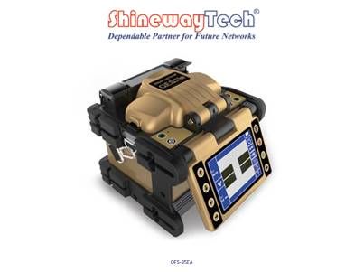 Single fibre cladding alignment fusion splicer