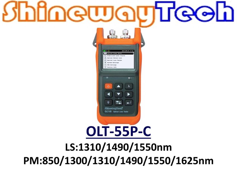 OLT-55P-C Optical Loss Test Set, 3 wave (1490), SCA