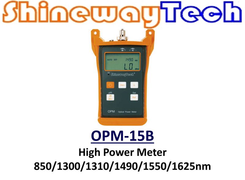 OPM-15B Optical Power Meter, SC/PC connector