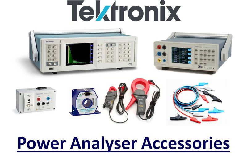 Accessories for use with Tektronix PA1000, Tektronix PA3000 and PA4000 Power Analysers