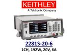 Keithley 2281S-20-6 Dynamic Battery Simulator, 120w, 20v, 6A