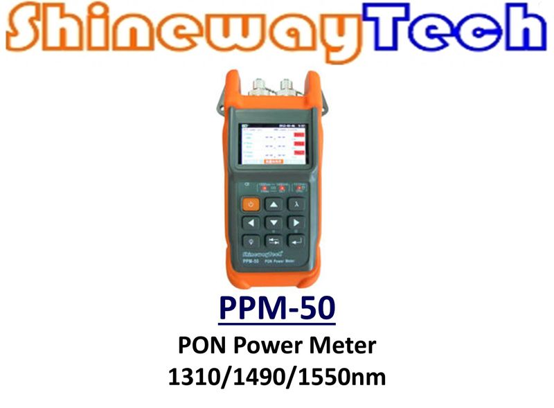 PPM-50 PON Power Meter, SCA connector
