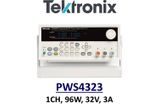 Tektronix PWS4323 benchtop linear power supply, 196w, 32v, 3A, 1 channel, low noise, prog.