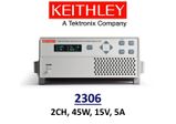 Keithley 2306 portable Device Battery Charger/Simulator,  2 channels, 45W, 15V, 5A