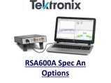 Options for RSA600 Spectrum Analyser
