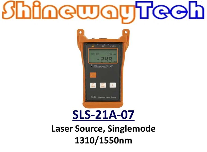 SLS-21A-07 Laser Source, SM 1310/1550nm >=-7dBm, SC/PC