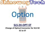 Option SLS-50-OPT-FC, Change SLS-21/SLS-25 Connector To ST