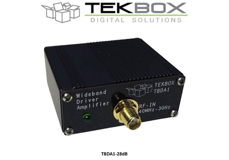 TekBox TBDA1-28dB Wideband Driver Amplifier