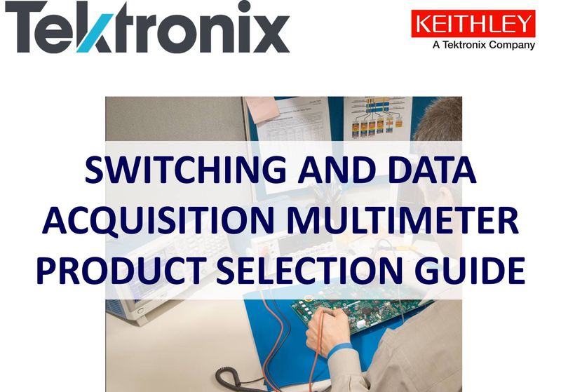 Data Acquisition Digital Multimeter Selection Guide