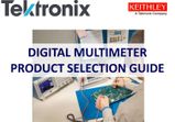 Digital Multimeter Selection Guide