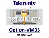 W-CDMA modulation, requires option VM00