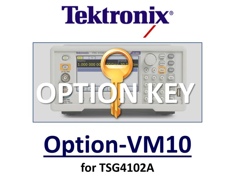 Audio Clip (analog AM and FM) , requires option VM00