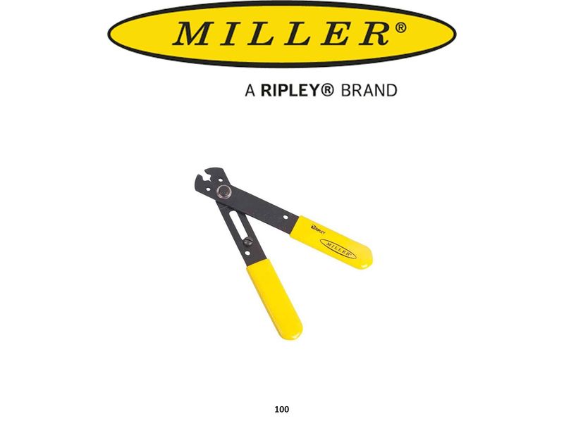 Miller 100 Adjustable Wire Stripper & Cutter