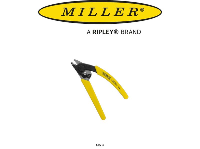 Miller CFS-3 Tri Hole Fibre Optic Stripper