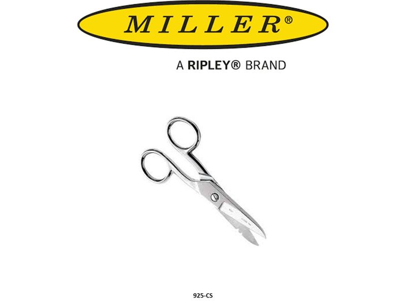 Miller 925-CS Electronic Scissors with notch & serrated