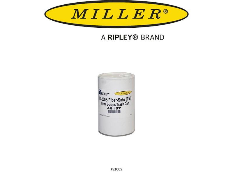 Miller FS200S Fiber-Safe (TM) Fibre Trash Can