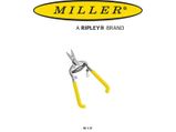 Miller 86 1/2SF Electrical Shears - 1 Serrated with Grips