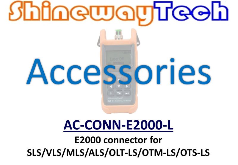 AC-CONN-E2000-L, E2000 Connector, for Light Source