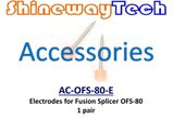 AC-OFS-80-E, Spare Electrodes, 1Pair, for OFS-80