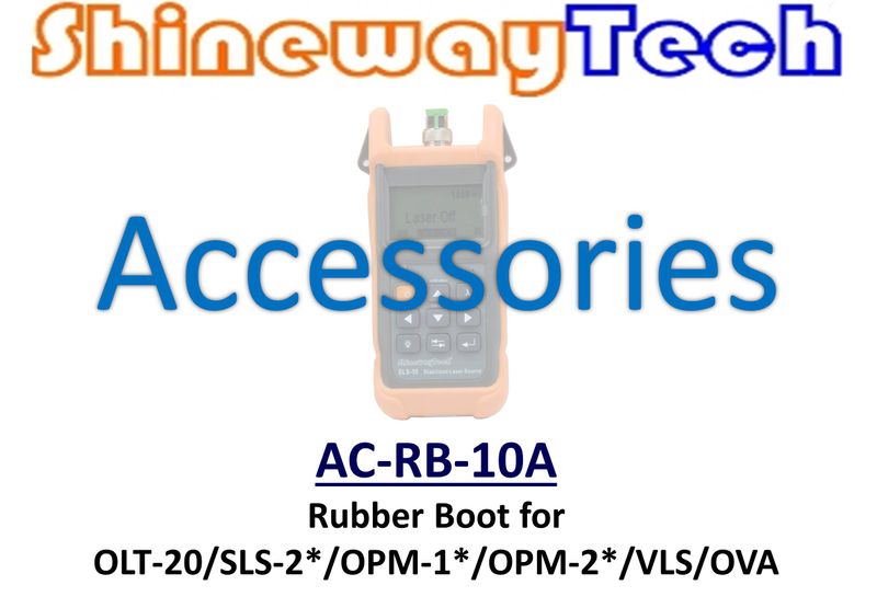 AC-RB-10A, Rubber Boot , for OLT,SLS,OPM,VLS,OVA