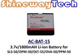 AC-BAT-15 3.7V_1800mAH Rechagable Li-Ion Battery