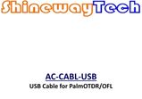 AC-CABL-USB USB Cable for palmOTDR, OFL