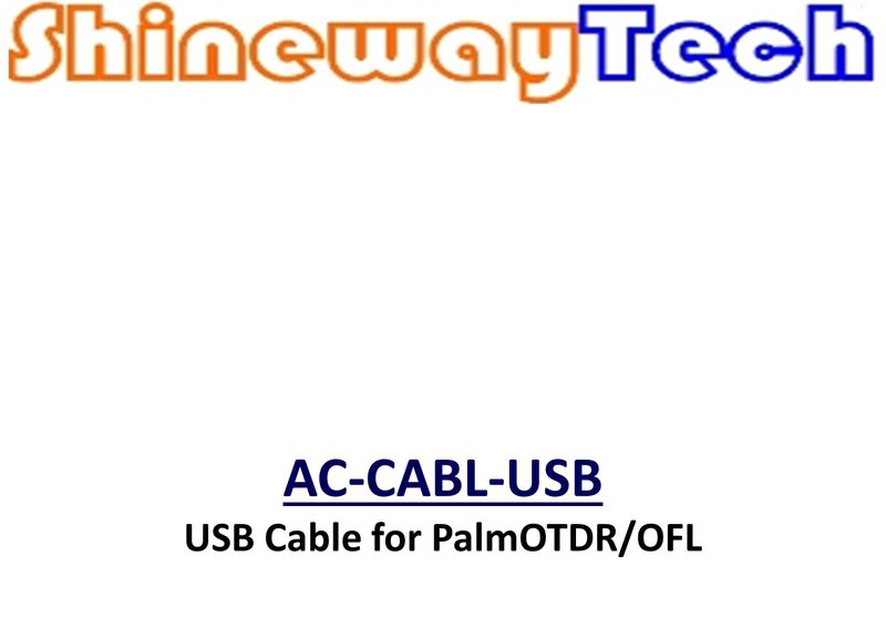AC-CABL-USB USB Cable for palmOTDR, OFL